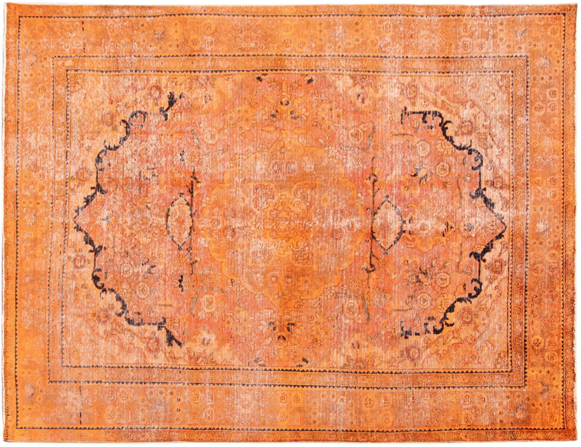 Persian Vintage Carpet  orange  <br/>340 x 250 cm