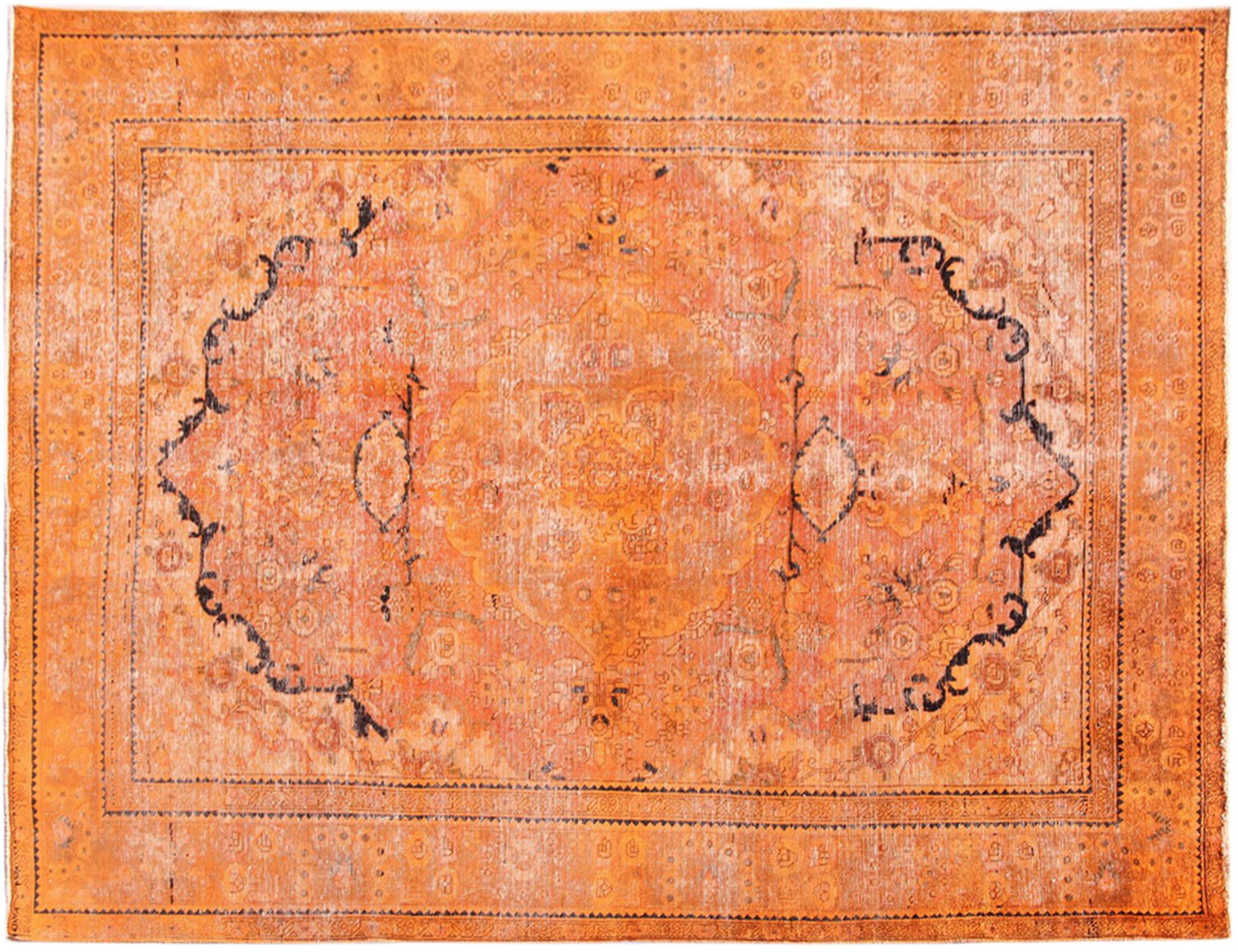 Tappeto vintage persiano  arancione <br/>340 x 250 cm