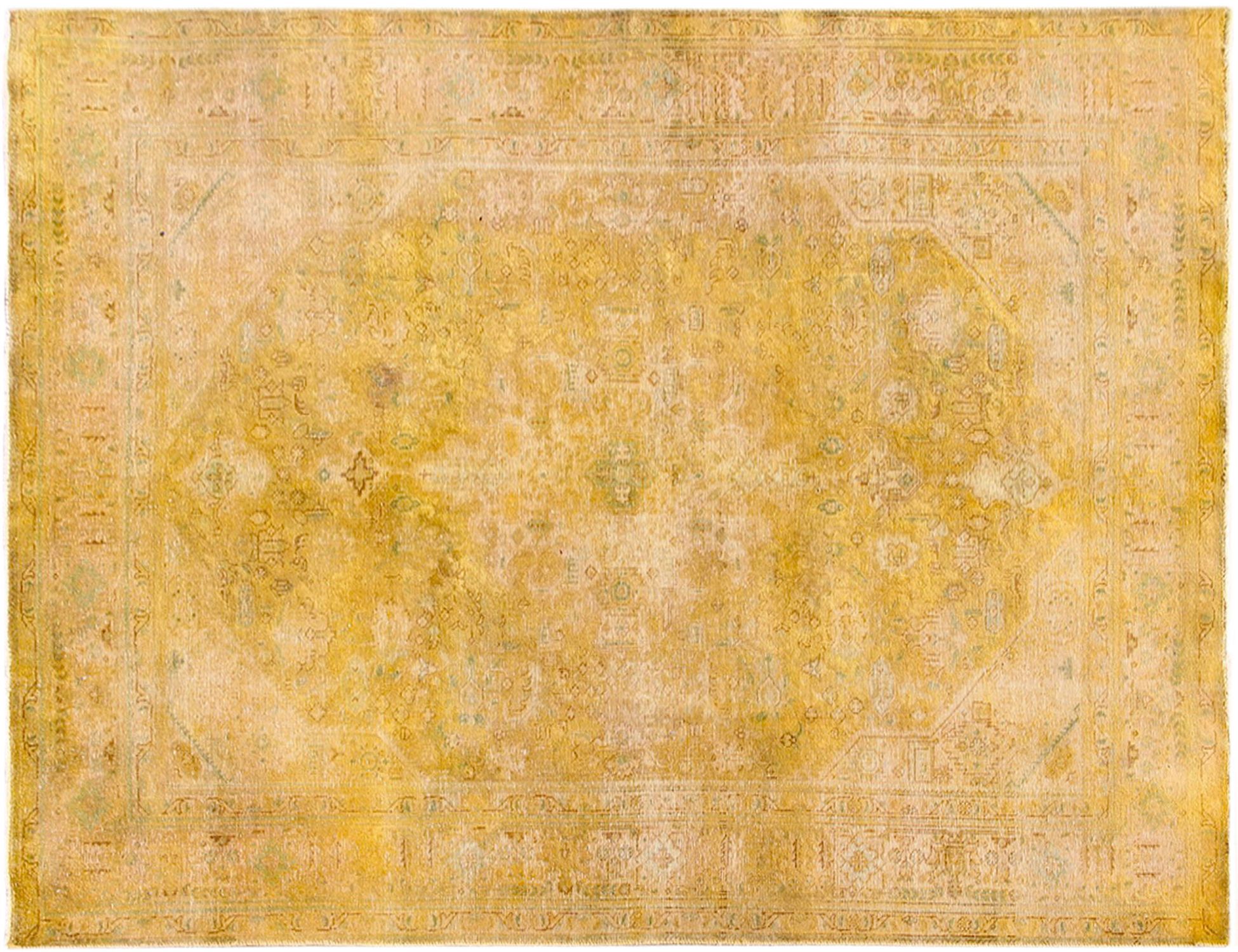 Alfombra persa vintage  amarillo <br/>310 x 200 cm