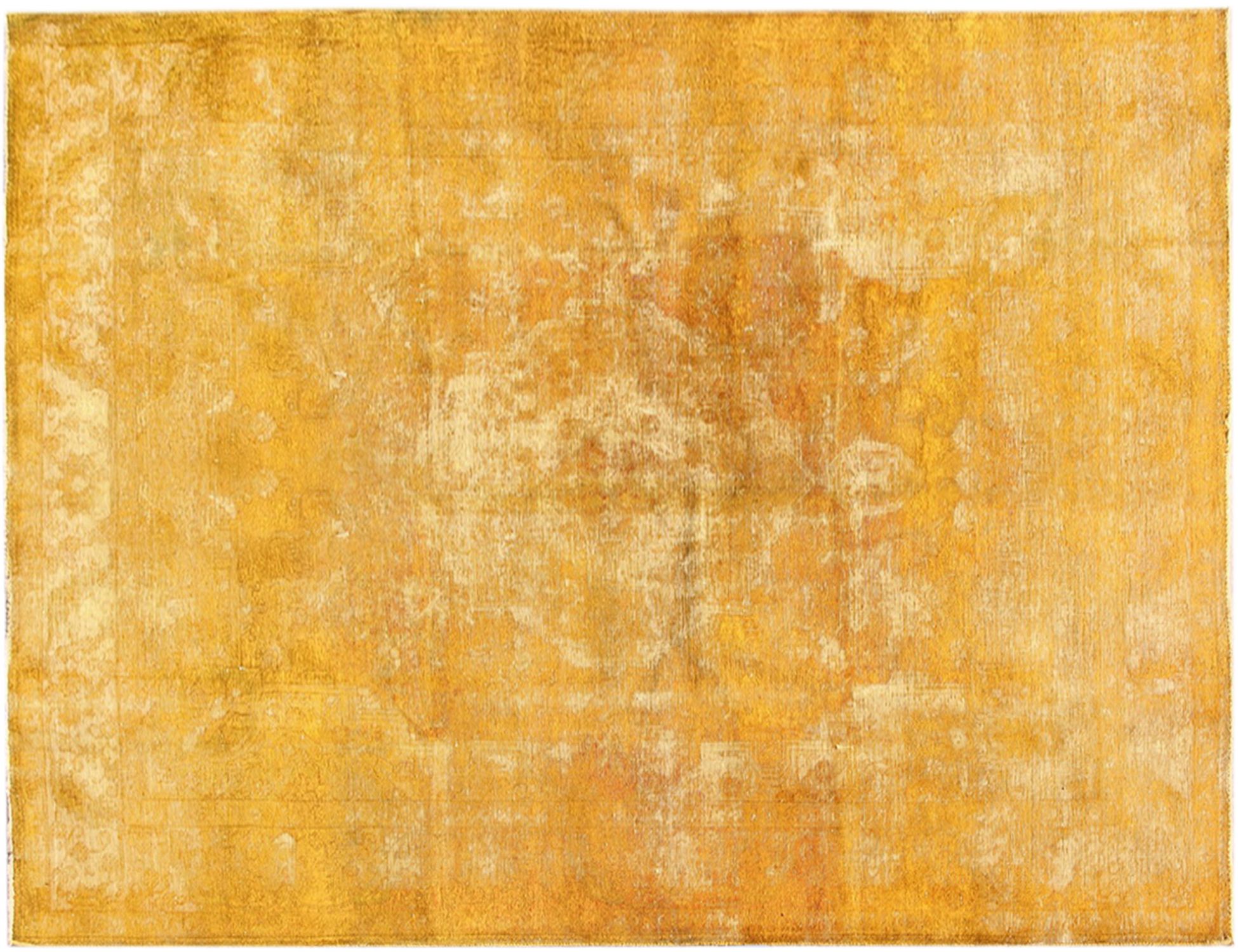 Tappeto vintage persiano  giallo <br/>310 x 200 cm