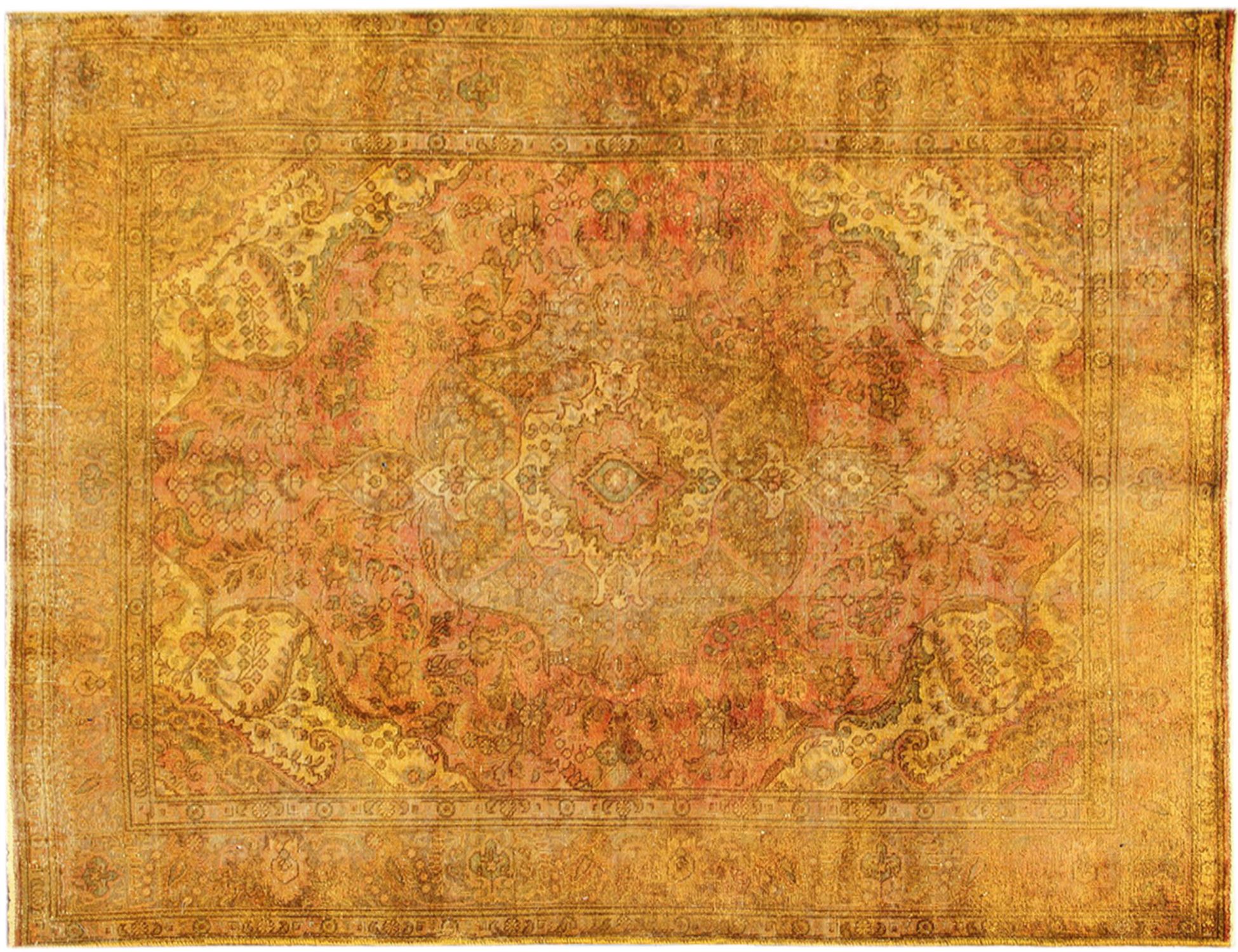Alfombra persa vintage  amarillo <br/>290 x 190 cm