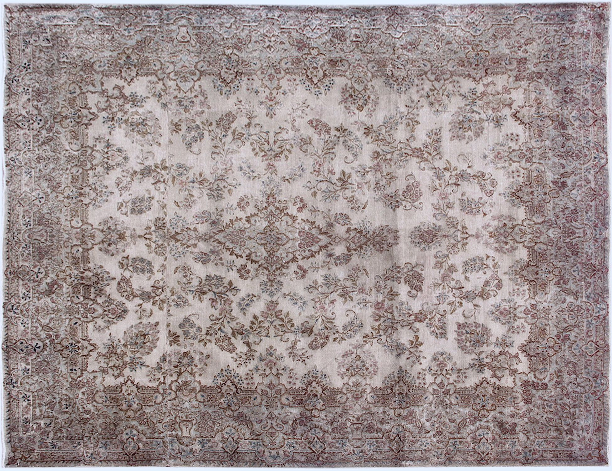 Persischer Vintage Teppich  blau <br/>325 x 270 cm