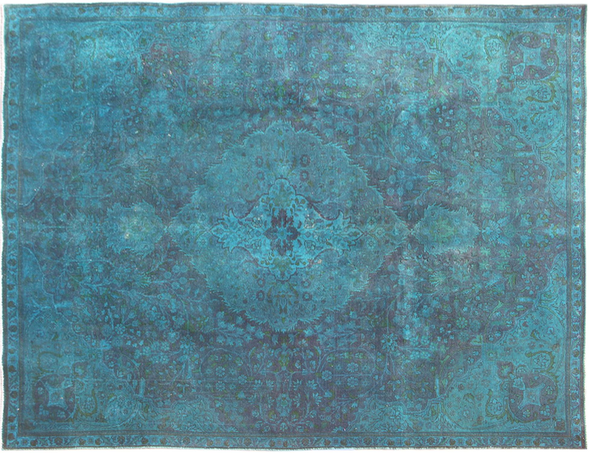 Persian Vintage Carpet  green  <br/>305 x 225 cm