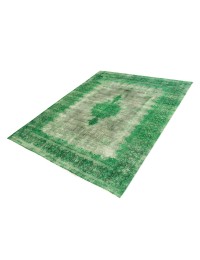 Groen Perzië Perzisch Vintage Tapijt  415 x 300 cm