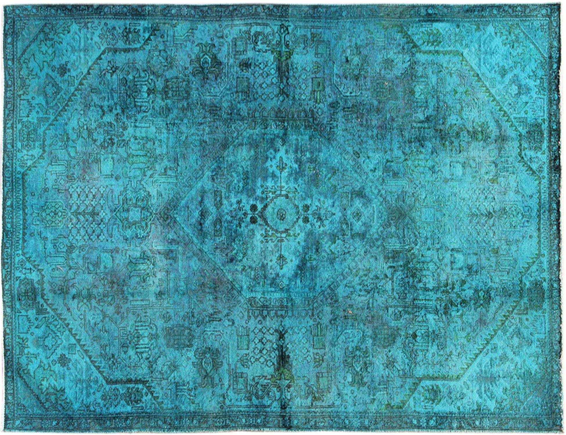 Tappeto vintage persiano  turchese <br/>250 x 153 cm