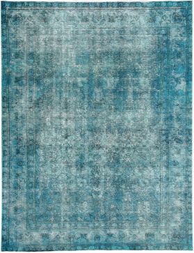 Persischer Vintage Teppich 300 x 190 türkis