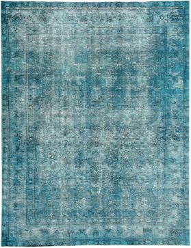 Tapis Persan vintage 300 x 190 turquoise