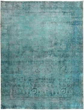 Alfombra persa vintage  turquesa <br/>325 x 240 cm
