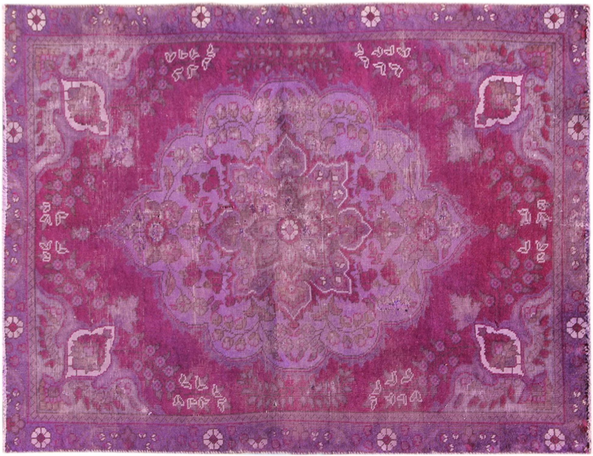 Persischer Vintage Teppich  lila <br/>180 x 125 cm