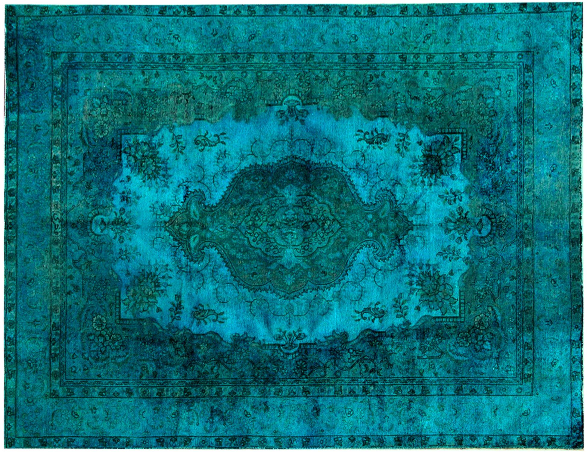 Tappeto vintage persiano  verde <br/>320 x 220 cm