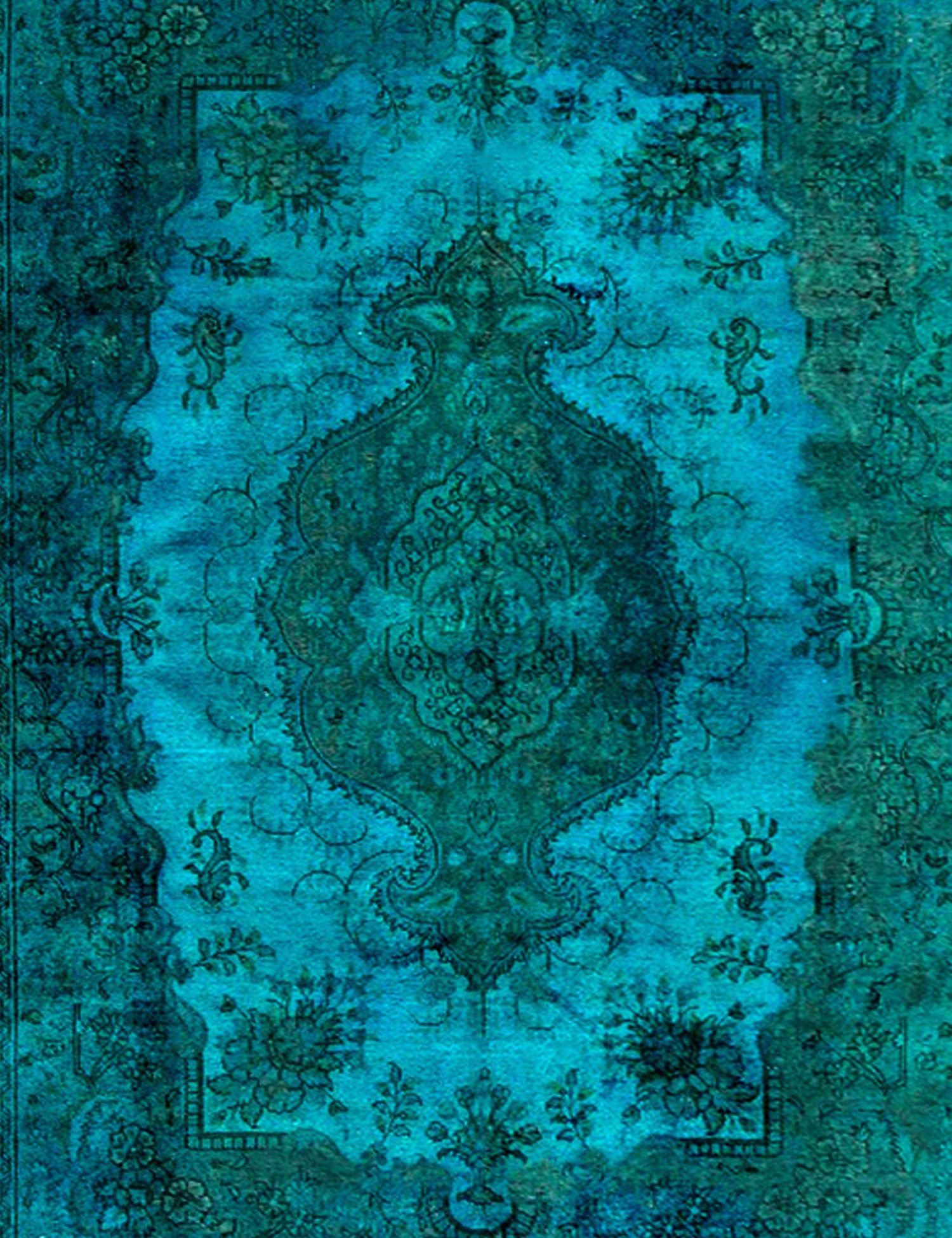 Persischer Vintage Teppich  grün <br/>320 x 220 cm