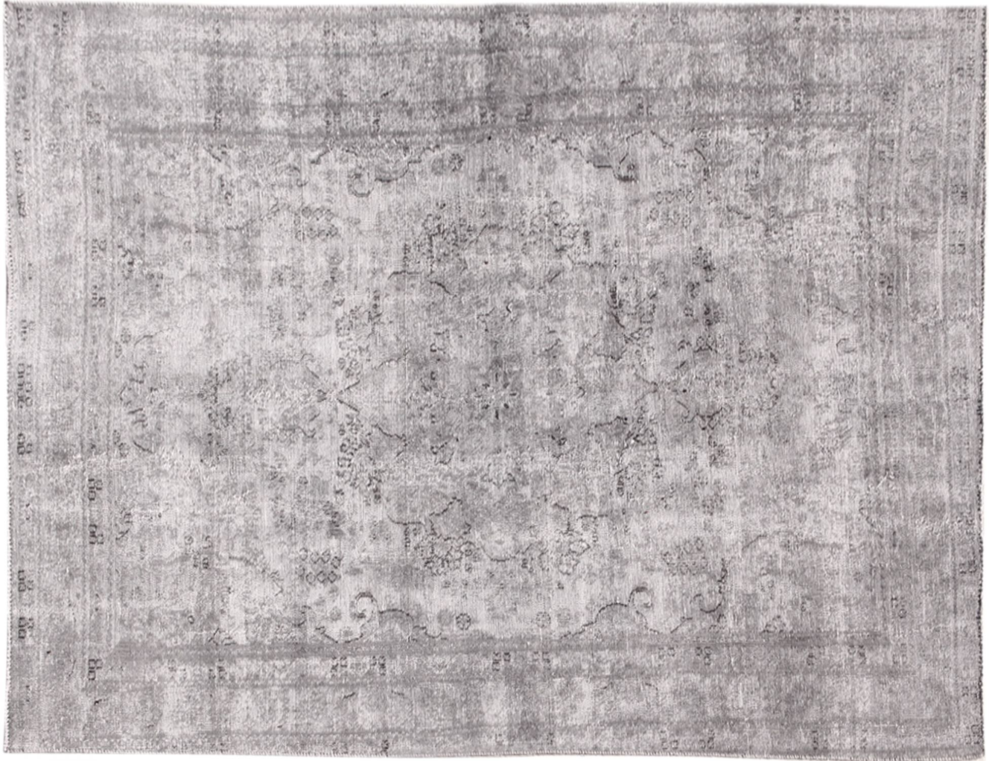 Persischer Vintage Teppich  grau <br/>270 x 180 cm