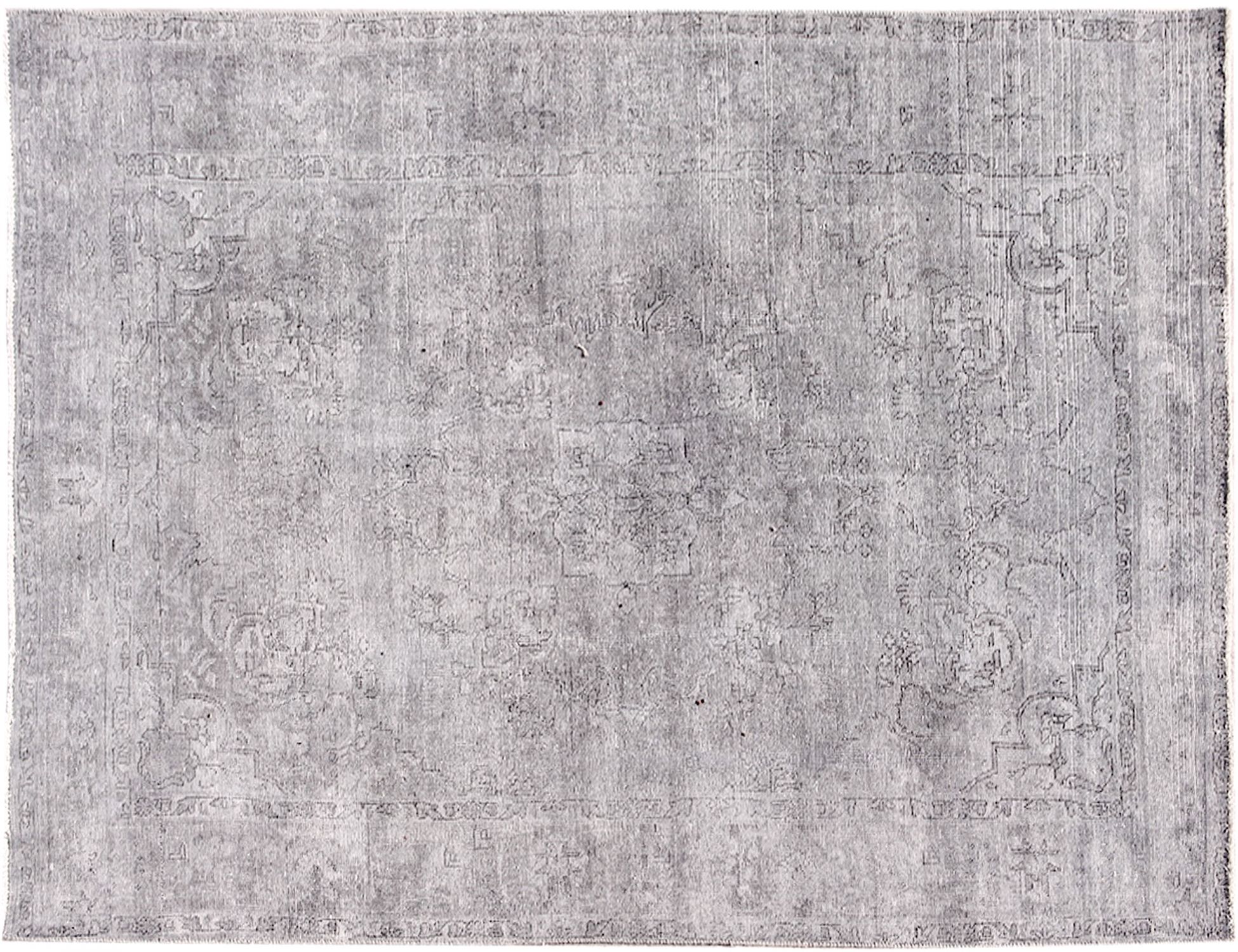 Persischer Vintage Teppich  grau <br/>290 x 195 cm