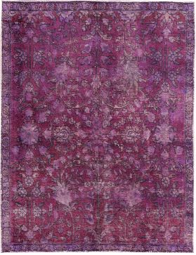 Persischer Vintage Teppich 240 x 150 lila