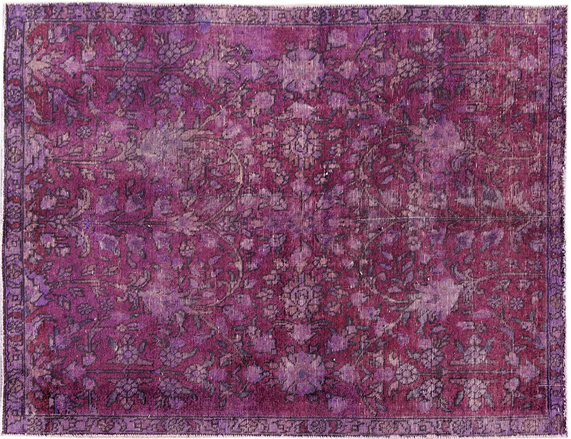 Persisk Vintagetæppe  lilla <br/>240 x 150 cm