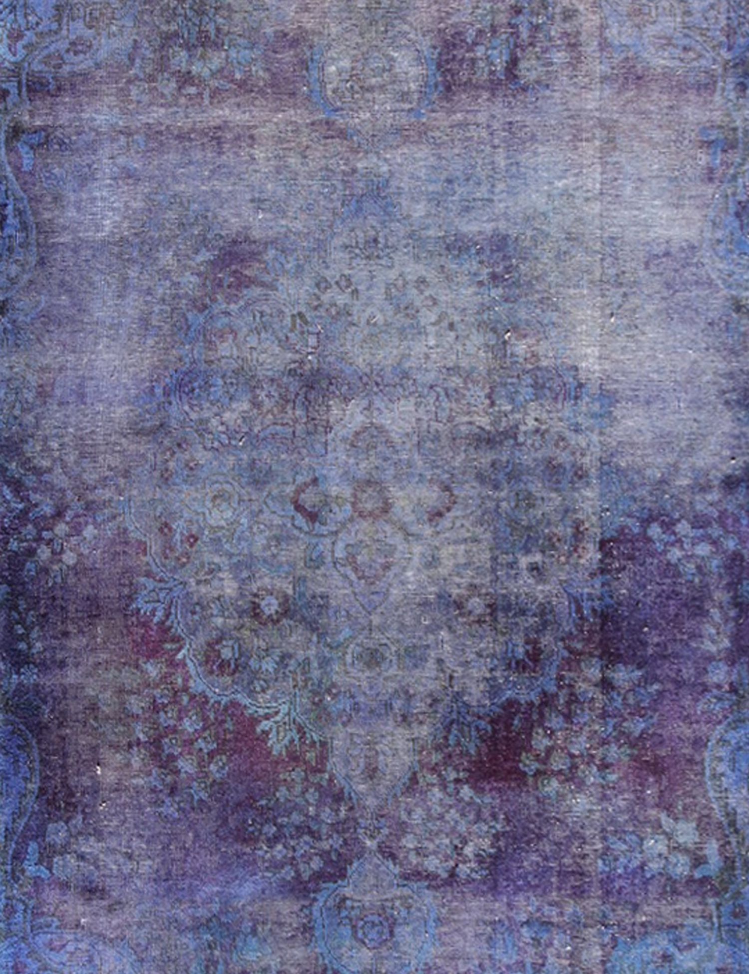 Alfombra persa vintage  azul <br/>245 x 145 cm