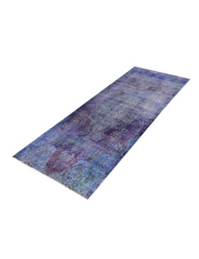 Blå Persien Persisk Vintagetæppe  245 x 145 cm