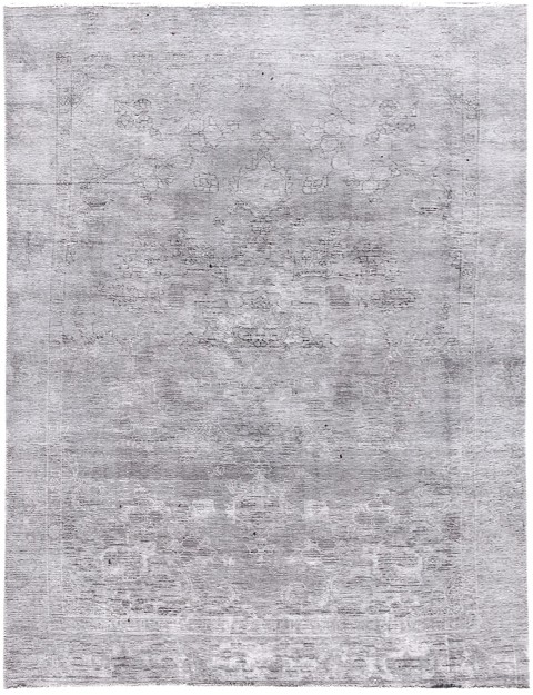 Grau Persien Persischer Vintage Teppich  285 x 185 cm