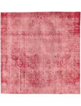 Persischer Vintage Teppich 275 x 255 rot