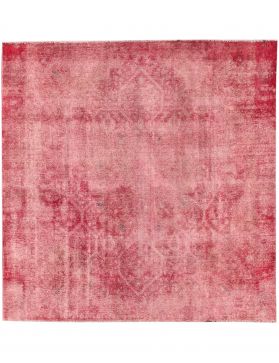 Tappeto vintage persiano 275 x 255 rosso