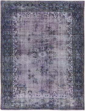 Alfombra persa vintage 275 x 180 azul