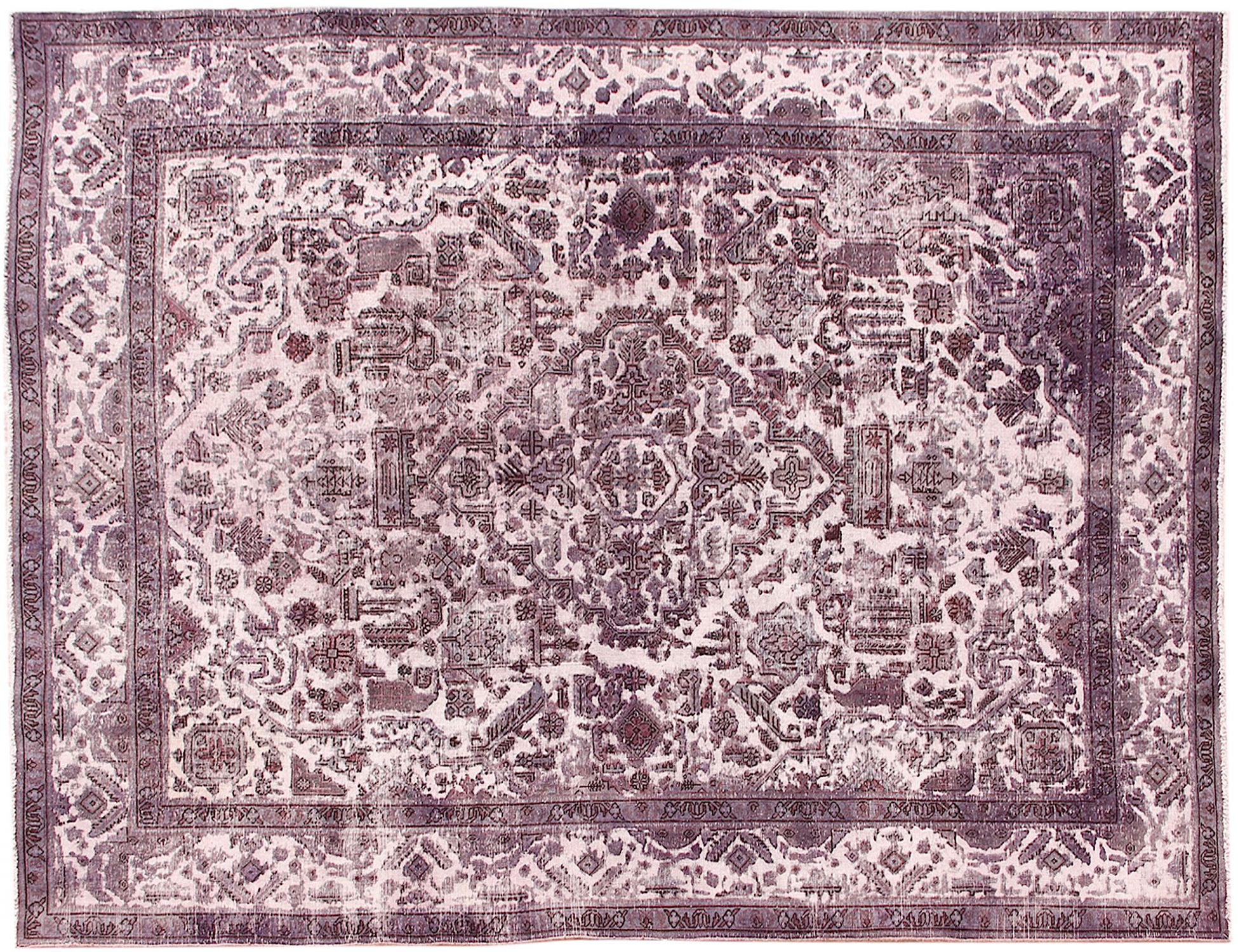 Alfombra persa vintage  púrpura <br/>348 x 240 cm