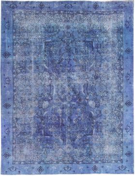 Alfombra persa vintage 375 x 280 azul