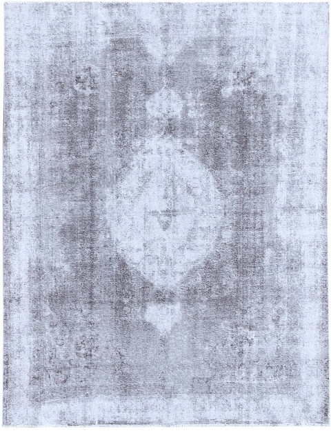 Grau Persien Persischer Vintage Teppich 340 x 265 cm