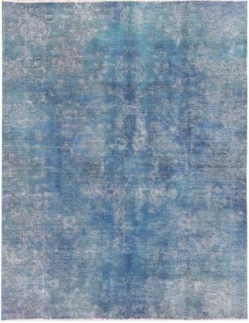 Persischer Vintage Teppich 280 x 200 blau