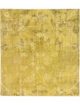 Persischer Vintage Teppich 255 x 207 grün