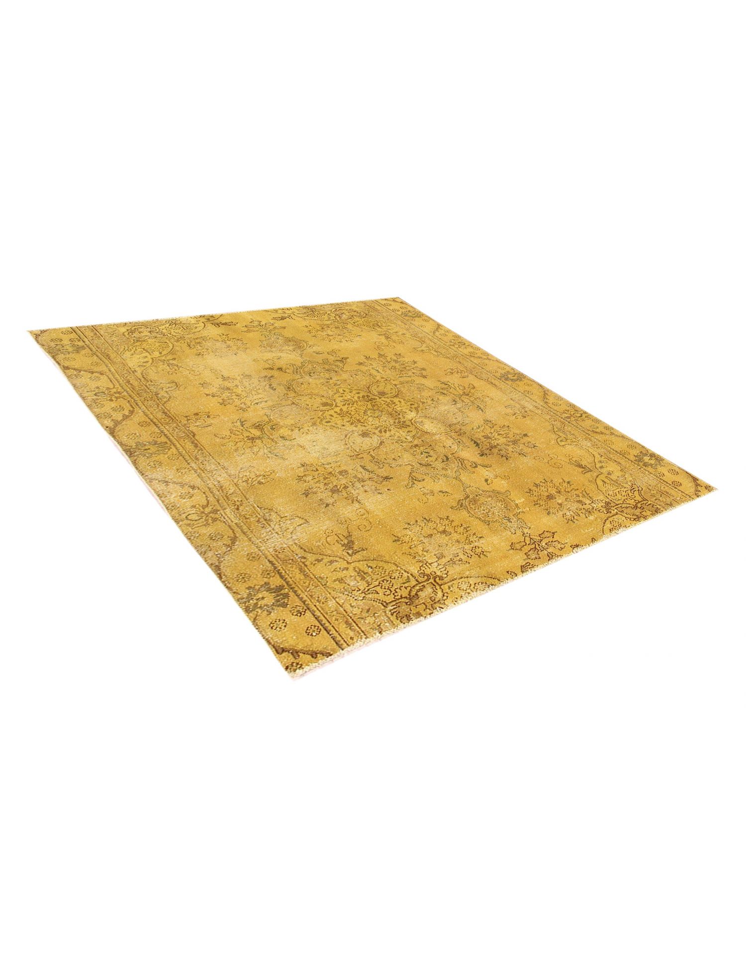 Persian Vintage Carpet  yellow  <br/>215 x 175 cm