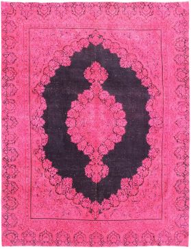 Persischer Vintage Teppich 370 x 267 rot