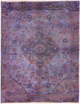 Alfombra persa vintage 140 x 85 turquesa