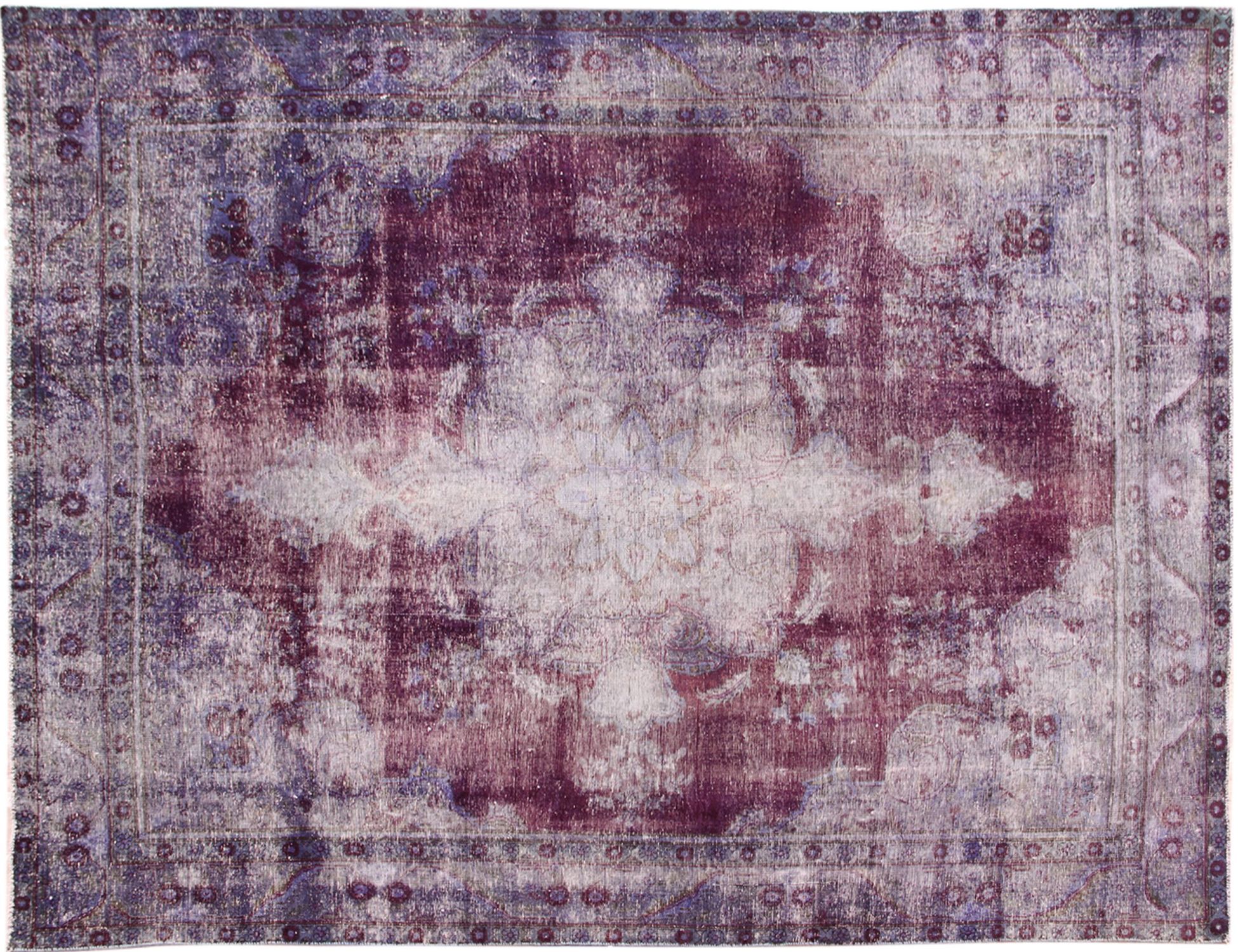 Persisk Vintagetæppe  blå <br/>365 x 275 cm