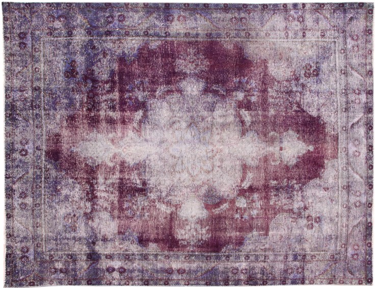 Blauw Perzië Perzisch Vintage Tapijt  365 x 275 cm
