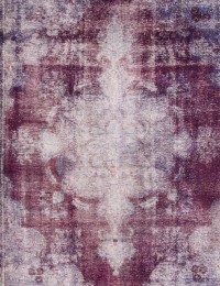 Blauw Perzië Perzisch Vintage Tapijt  365 x 275 cm