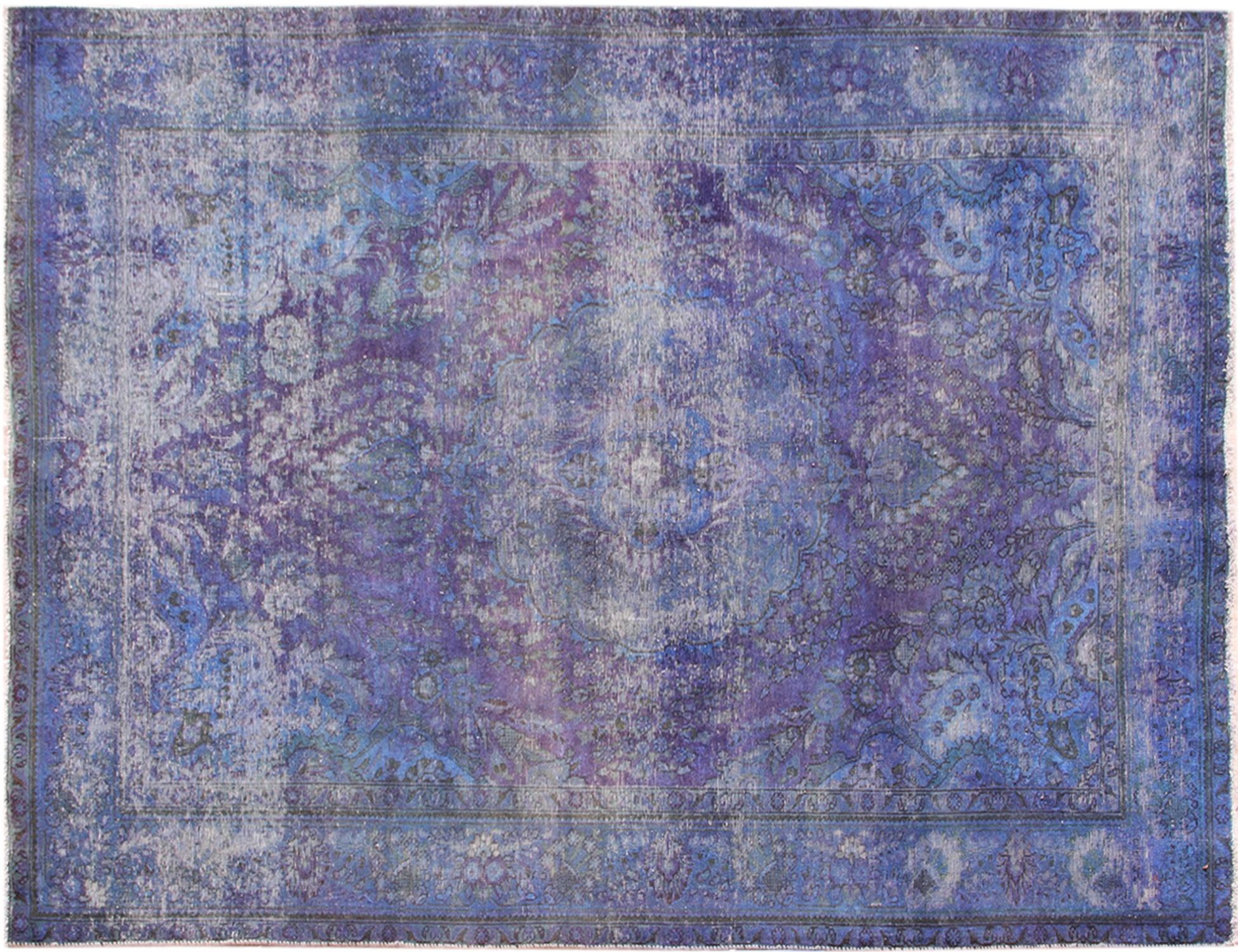 Persisk Vintagetæppe  blå <br/>295 x 206 cm