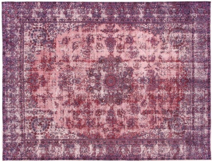 Purper Perzië Perzisch Vintage Tapijt 400 x 295 cm