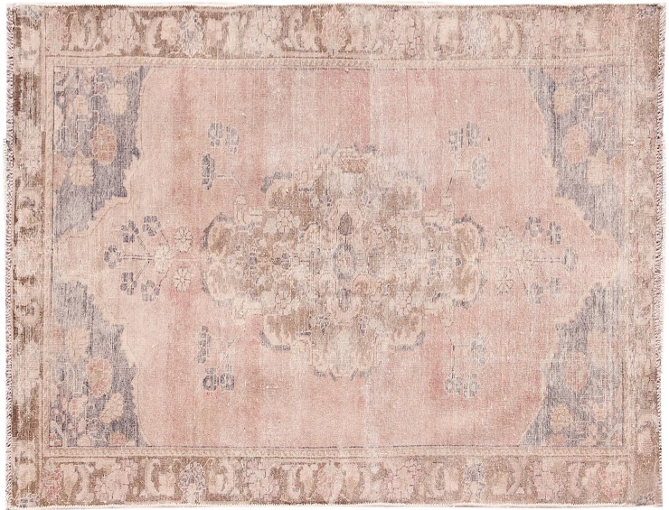 Beige Persien Retro Perserteppich  231 x 127 cm