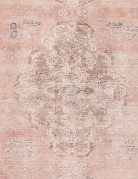 Beige Persien Retro Perserteppich  231 x 127 cm