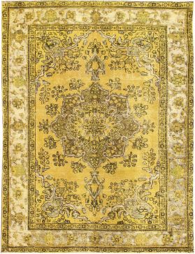Tappeto vintage persiano  giallo <br/>295 x 195 cm