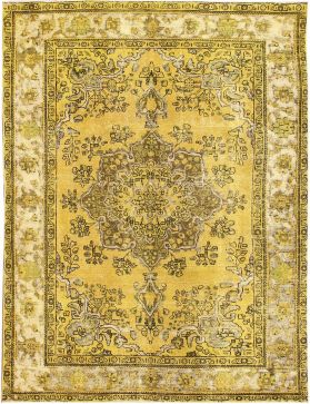 Tapis Persan vintage 295 x 195 jaune