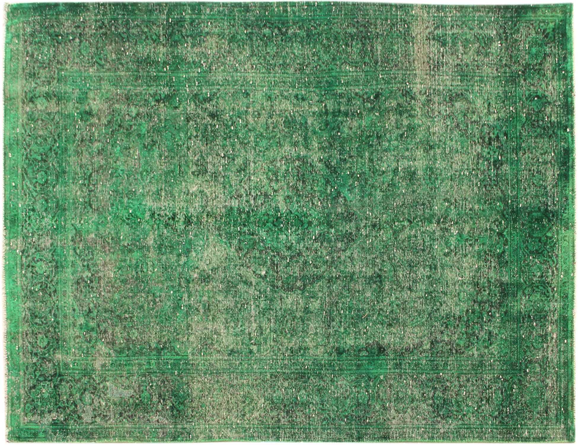Persisk Vintagetæppe  grøn <br/>310 x 195 cm