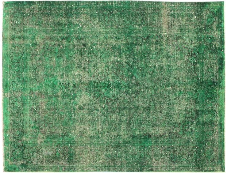 Verde Persa Alfombra persa vintage 310 x 195 cm