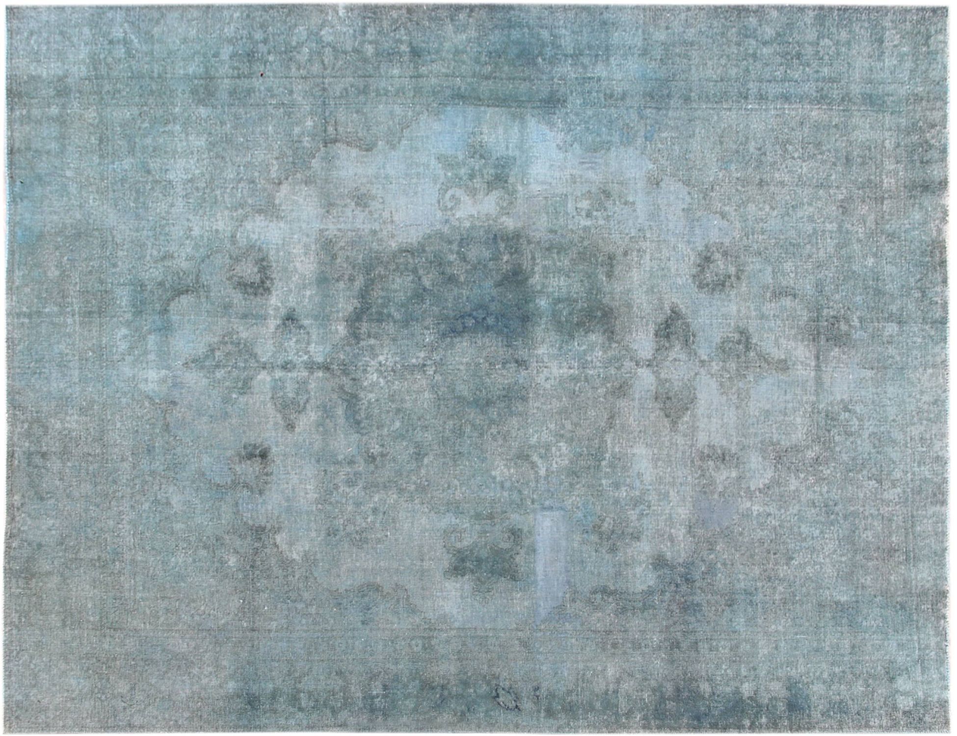 Persischer Vintage Teppich  türkis <br/>335 x 260 cm