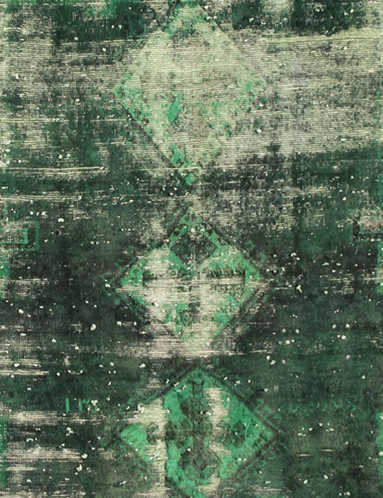 Alfombra persa vintage  verde <br/>185 x 135 cm
