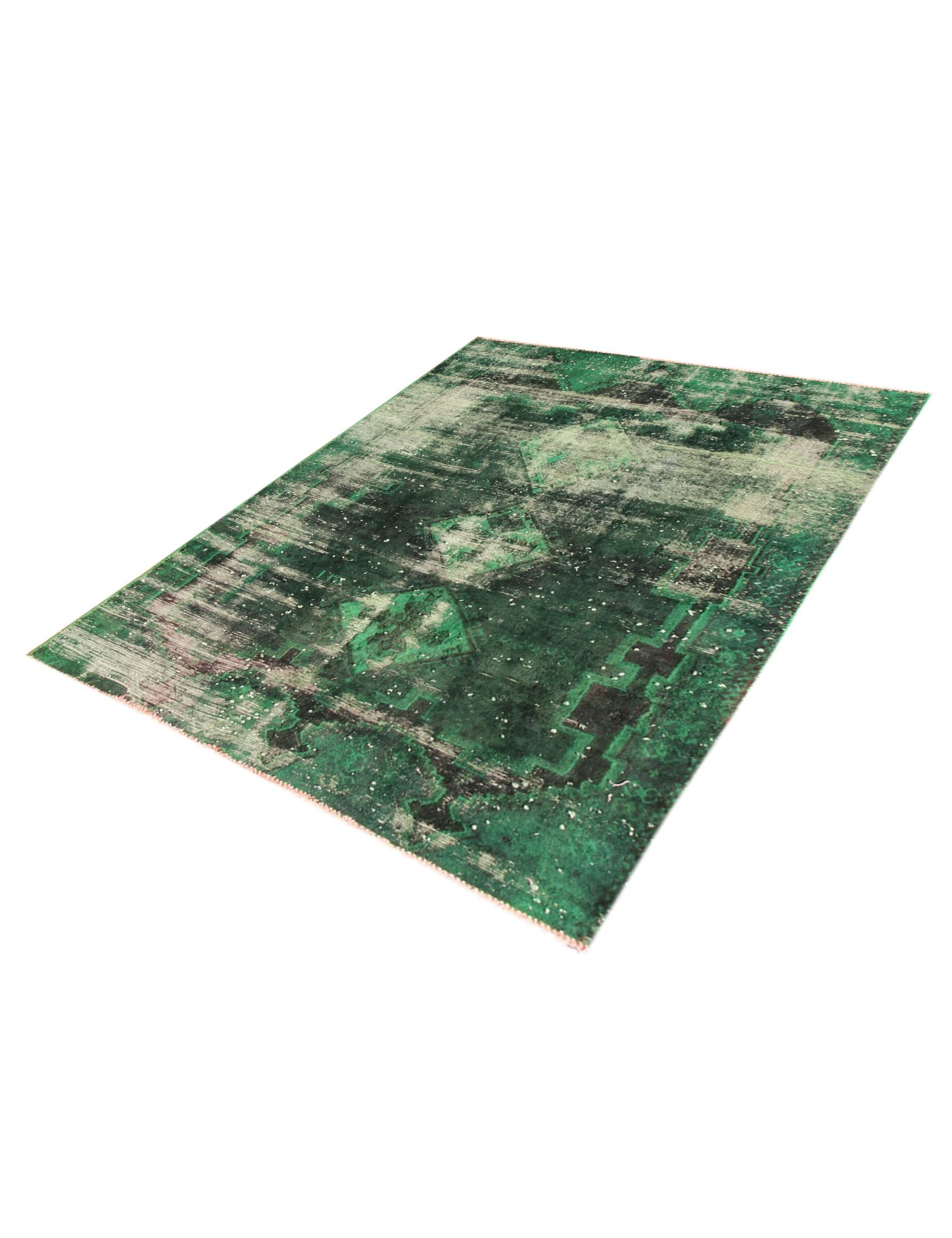 Tapis Persan vintage  vert <br/>185 x 135 cm
