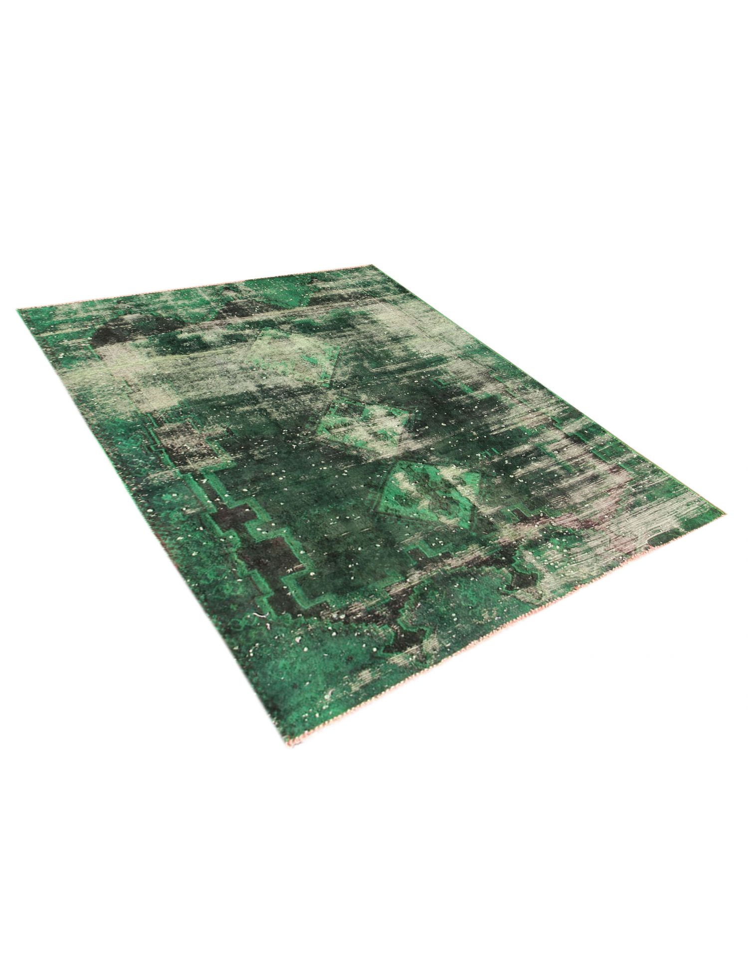 Tapis Persan vintage  vert <br/>185 x 135 cm