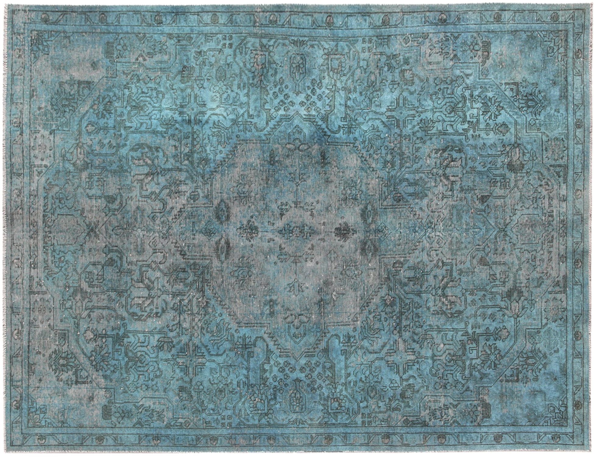 Perzisch Vintage Tapijt  groen <br/>285 x 185 cm