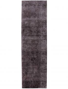 Persisk vintage teppe 260 x 80 svart